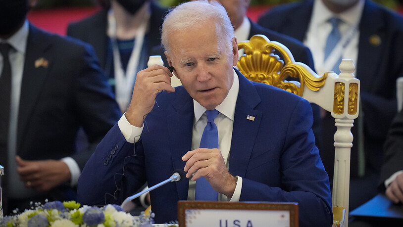 US-Präsident Joe Biden in Phnom Penh. Foto: Vincent Thian/AP/dpa