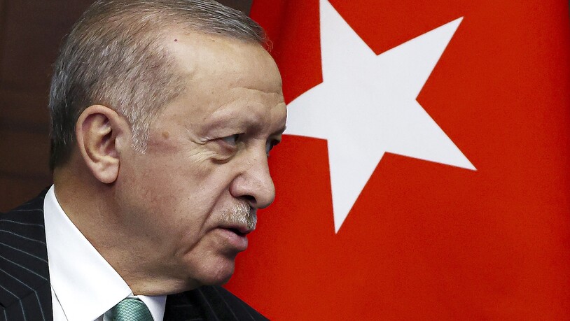 ARCHIV - Recep Tayyip Erdogan, Präsident der Türkei (Archivbild). Foto: Vyacheslav Prokofyev/Pool Sputnik Kremlin/AP/dpa