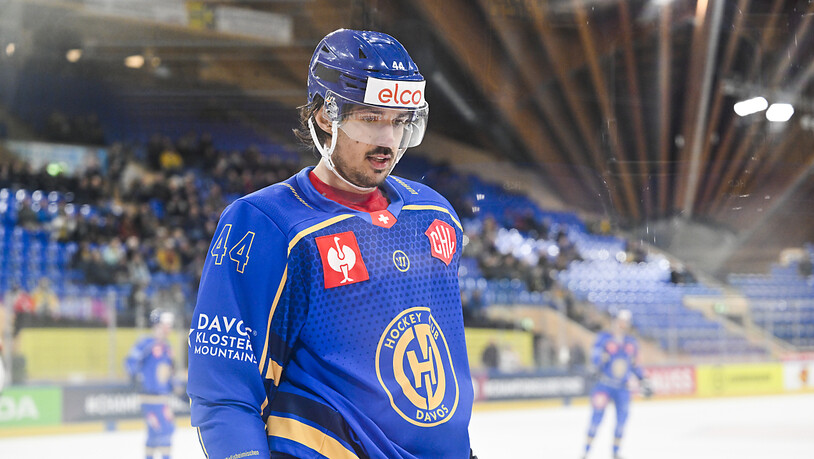 Matej Stransky zeigt sich enttäuscht über die 0:1-Heimniederlage des HC Davos im Achtelfinal-Hinspiel der Champions Hockey League gegen Tappara Tampere