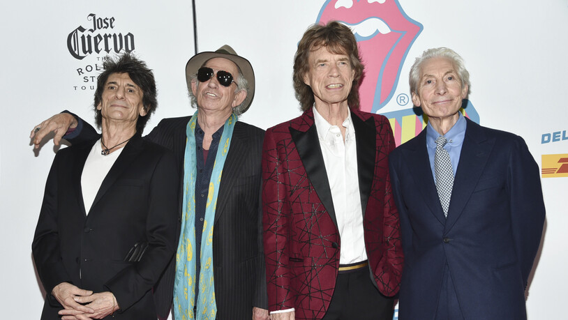 Für ihre musikalischen Leistungen wird die britische Rockband Rolling Stones mit einer eigenen Gedenkmünze gewürdigt. Das Design zeigt die Silhouette der Gruppe und soll die Energie des Auftritts widerspiegeln. (Archivbild)