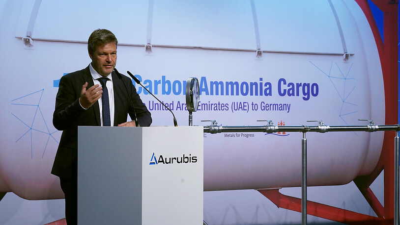 Deutschland bezieht Wasserstoff laut Wirtschaftsminister Robert Habeck von den Vereinigten Arabischen Emiraten. Die EU denkt derweil über "grünen" Wasserstoff nach. (Archivbild).