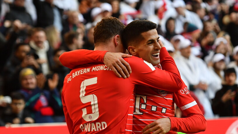 Dank Toren von Benjamin Pavard und João Cancelo holten sich die Bayern drei Punkte