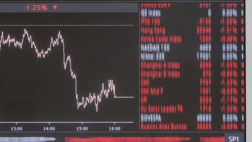 Am Schweizer Aktien bleibt Nervosität hoch (Symbolbild)