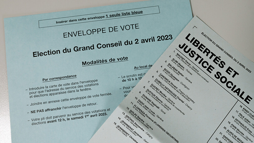 Mit einer Rekordzahl von 691 Kandidaten auf zwölf Listen könnten bei den Wahlen in die Genfer Kantonsregierung mehrere Parteien an der Wahlhürde von 7 Prozent scheitern.