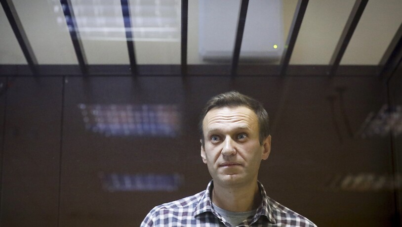 ARCHIV - Kremlkritiker Alexej Nawalny muss laut den bisherigen Urteilen bis 2032 im Gefängnis sitzen. Foto: Alexander Zemlianichenko/AP/Archiv