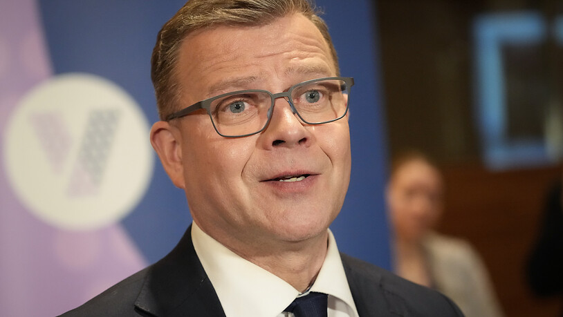 ARCHIV - Petteri Orpos konservative Nationale Sammlungspartei war bei der Parlamentswahl in Finnland stärkste Kraft geworden. Foto: Sergei Grits/AP/dpa