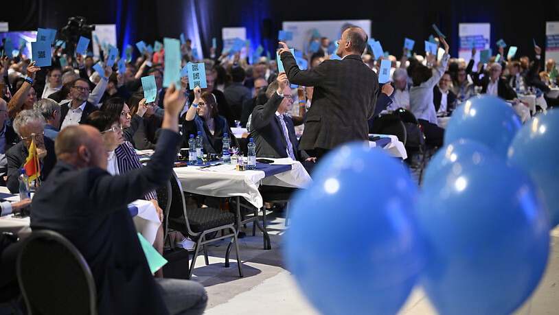 Die Delegierten der FDP haben am Samstag in Kreuzlingen TG die Ja-Parole zum Klimaschutzgesetz beschlossen.