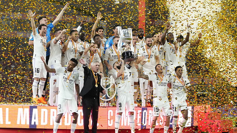 Den bislang letzten Titel holte Ancelotti am Samstag im Cupfinal gegen Osasuna