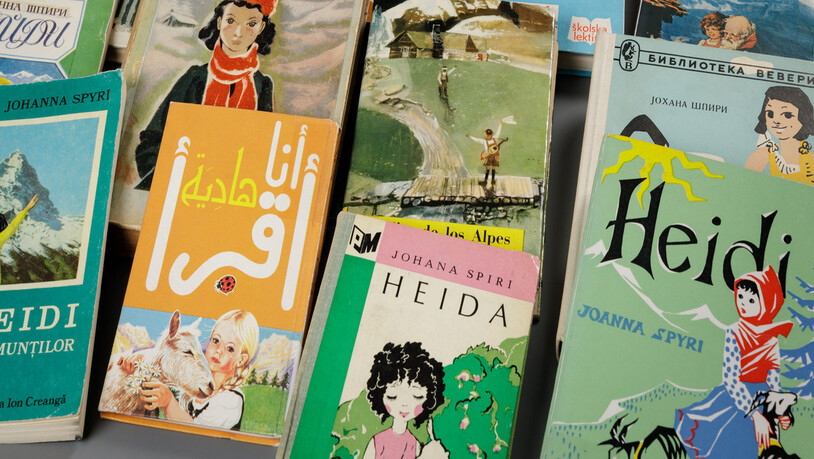 Sammlung im Johanna Spyri-Archiv: Sie enthält über 600 fremdsprachige «Heidi»-Ausgaben in mehr als 40 Sprachen. 