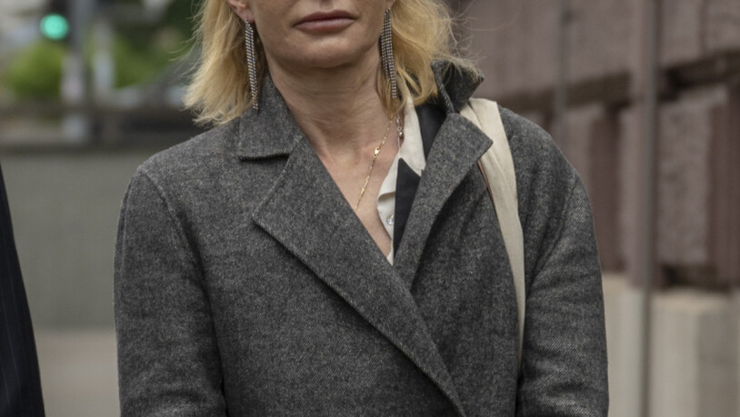 Die Journalistin Michèle Binswanger am Mittwoch vor dem Strafgericht Basel-Stadt.