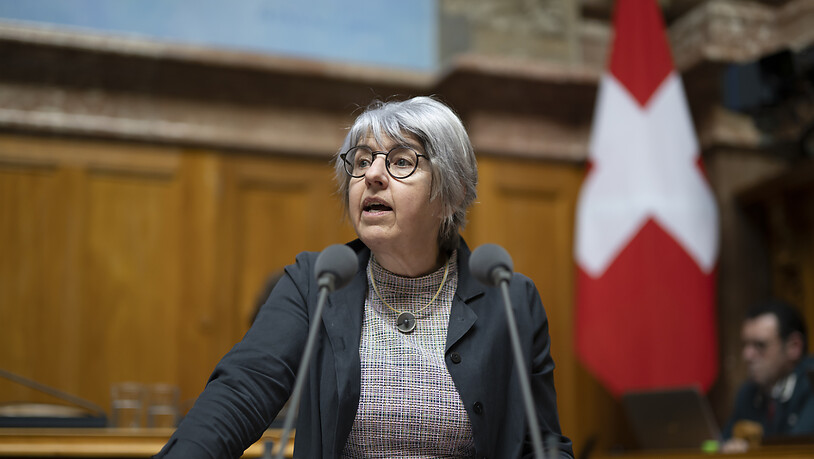 Die Justizministerin Elisabeth Baume-Schneider will häusliche und sexuelle Gewalt in der Schweiz nicht tolerieren. (Archivbild(