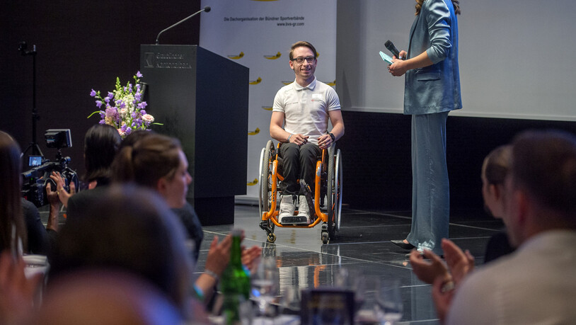 WCMX-Rollstuhlsportler Emiglio Pargätzi: Er wurde als Behindertensportler des Jahres ausgezeichnet.