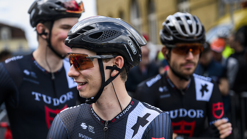 Yannis Voisard ist Teil des Schweizer Profi-Teams Tudor Pro Cycling