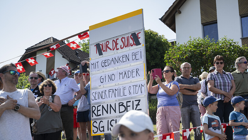 Gedenkfahrt nach Oberwil-Lieli: Die Gedanken am Freitag waren beim verstorbenen Gino Mäder