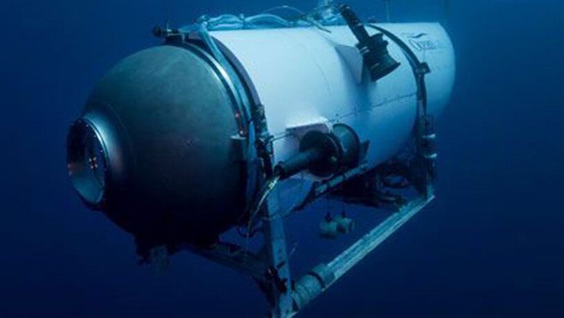 HANDOUT - Das «Titan»-U-Boot des Unternehmens OceanGate Expeditions aufgenommen im Juni 2021. Foto: OceanGate Expeditions/AP/dpa - ACHTUNG: Nur zur redaktionellen Verwendung im Zusammenhang mit der aktuellen Berichterstattung bis zum 03.07.2023 und nur…