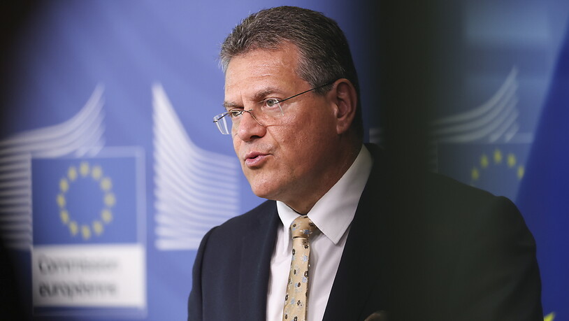 Vizepräsident der EU-Kommission Maros Sefcovic glaubt an die Ziele der Europäischen Union beim Ausbau der Batteriefertigung. (Archivbild)
