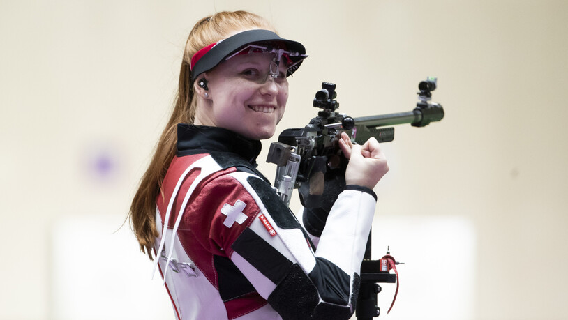 Nina Christen und auch die übrigen Schweizer Luftgewehr-Schützinnen sind an den Europa-Spielen in Polen in Form