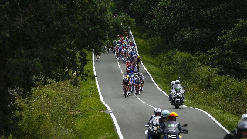 Die Tour de France führt in der 3. Etappen vom spanischen ins französische Baskenland