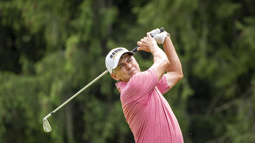 Der Brasilianer Adilson da Silva gewinnt in  Bad Ragaz das Swiss Seniors Open 2023 der Golfprofis