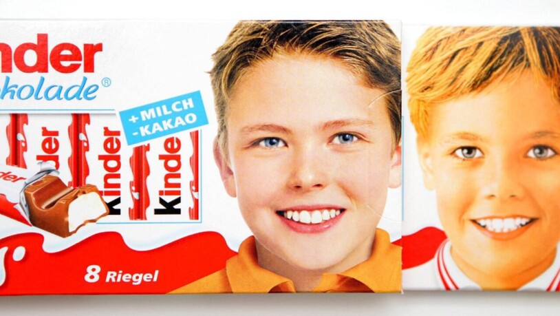 Im April 2022 waren 49 Menschen in der Schweiz von einer Salmonelleninfektion aufgrund des Verzehrs von Produkten der Marke "Kinder" von Ferrero betroffen. (Archivbild)