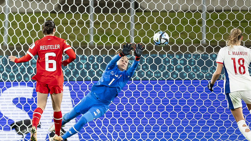Überragende Schweizerin beim 0:0 gegen Norwegen: Goalie Gaëlle Thalmann