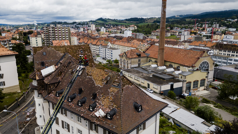 Die Sicherung der Dächer hat für die Behörden von La Chaux-de-Fonds weiterhin Priorität.