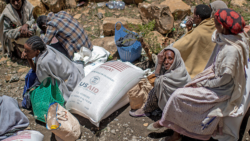 ARCHIV - Das Welternährungsprogramm (WFP) hat nach Angaben eines Sprechers seine Arbeit in der äthiopischen Region Tigray in kleinem Umfang wieder aufgenommen. Foto: Ben Curtis/AP/dpa