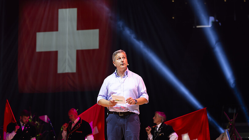 Parteipräsident Marco Chiesa erklärte am Wahlauftakt, welche Schweiz er nicht wolle.