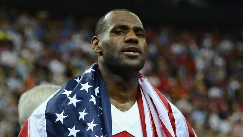 LeBron James führte die USA zuletzt 2012 in London zu Olympia-Gold