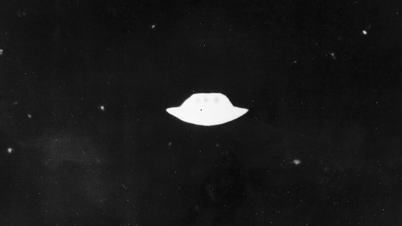 Aufnahme einer fliegenden Untertasse, die ein Schüler im Iran im Jahr 1978 vorgelegt hat. Er behaupte, es ein Ufo. (Archivbild)