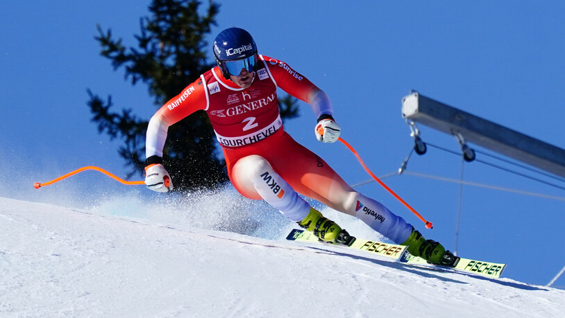 Schnell unterwegs: Stefan Rogentin fährt auf Rang 4. 