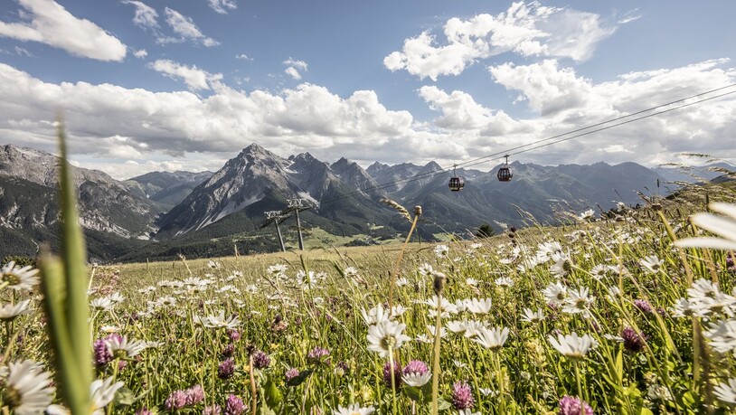 Bergbahnen Motta Naluns in Scuol ©Andrea Badrutt