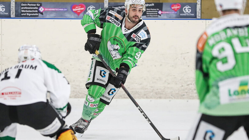 Auf Eis gelegt: Auch für Curdin Lampert und sein 1.-Liga-Team HC Prättgau-Herrschaft gilt eine Meisterschaftspause.