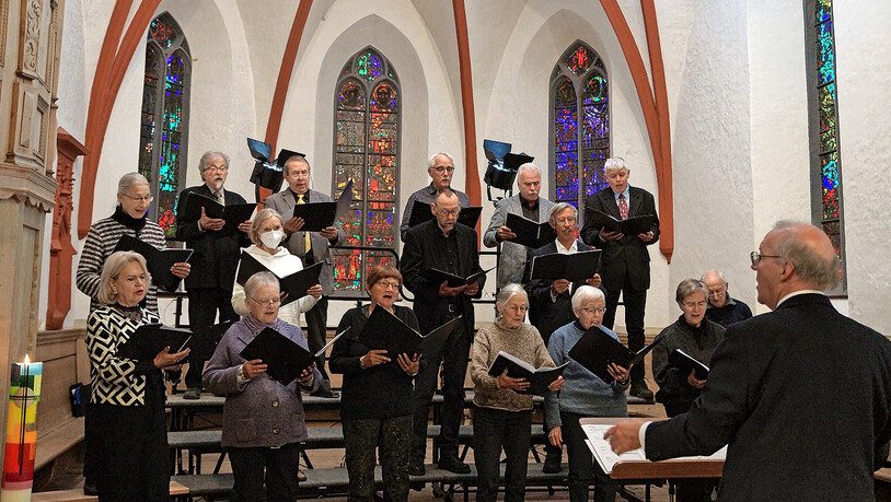Der Chor St. Johann gestaltete den Gottesdienst wesentlich mit.