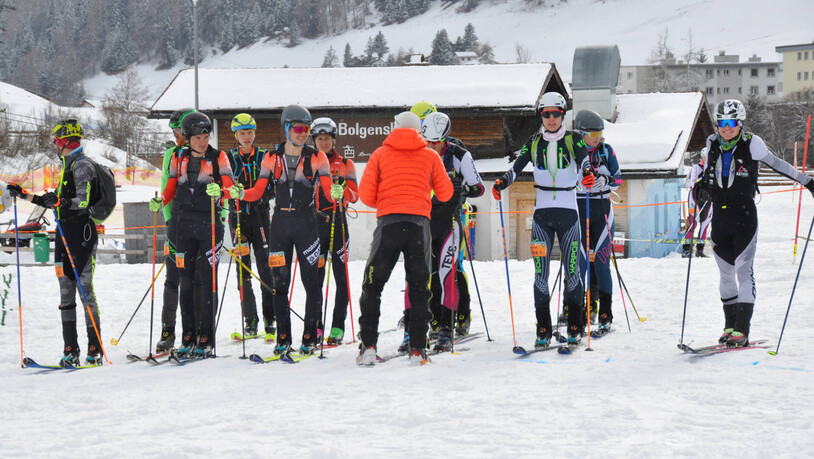 Impression vom Ski-Mountaineering-Festival in Davos.