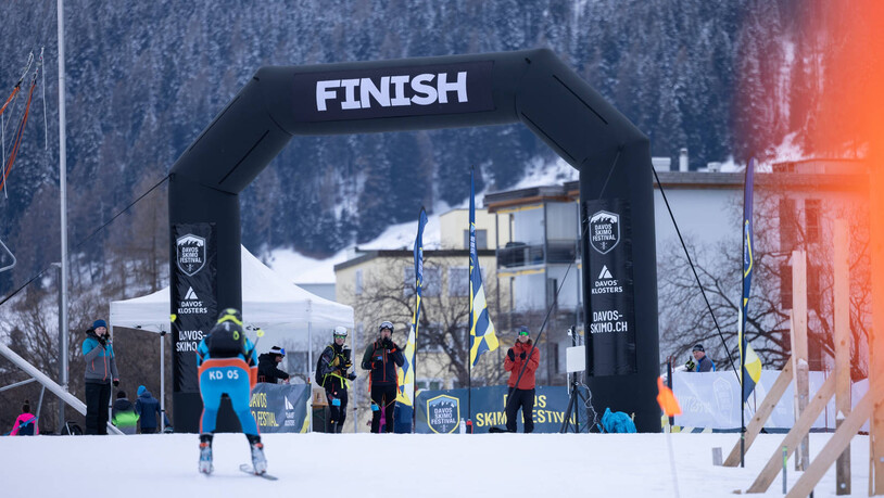 Impression vom Ski-Mountaineering-Festival in Davos.
