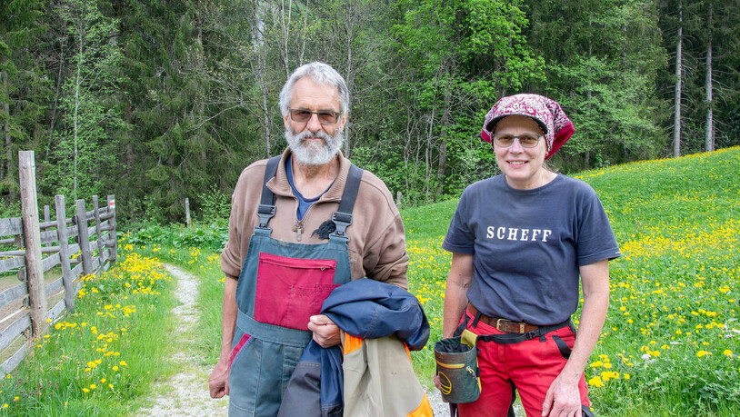 Bald ein Vierteljahrhundert: Erwin und Angelika Bandli führen ihren Hof schon seit 22 Jahren.