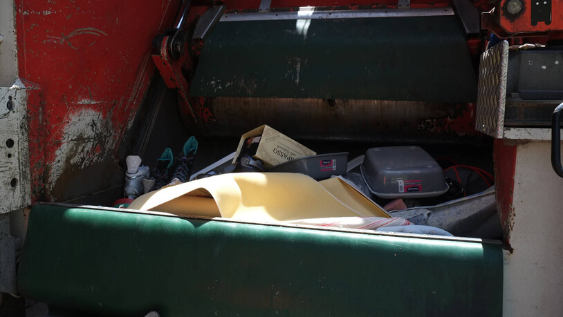 Am Schluss musste nicht viel Abfall entsorgt werden.