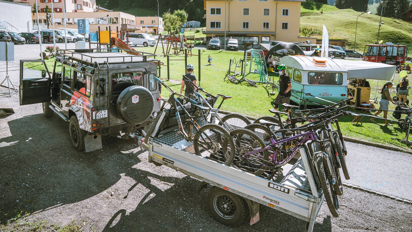 Von Laufrad bis E-Bike: Alle möglichen Arten von Velo sind am diesjährigen Bikefestival vertreten.