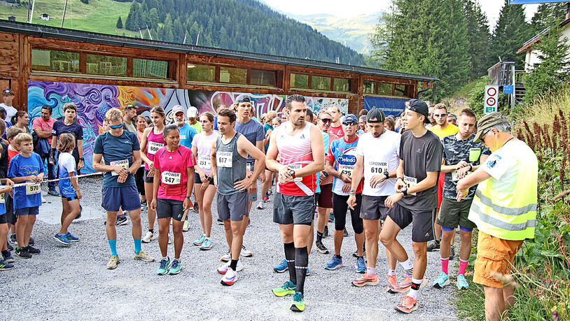 Gespanntes Warten auf das Startsignal.