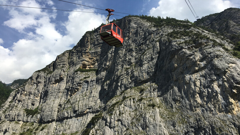 Der Geheimtipp im Taminatal: Die Seilbahn auf den Vättnerberg.