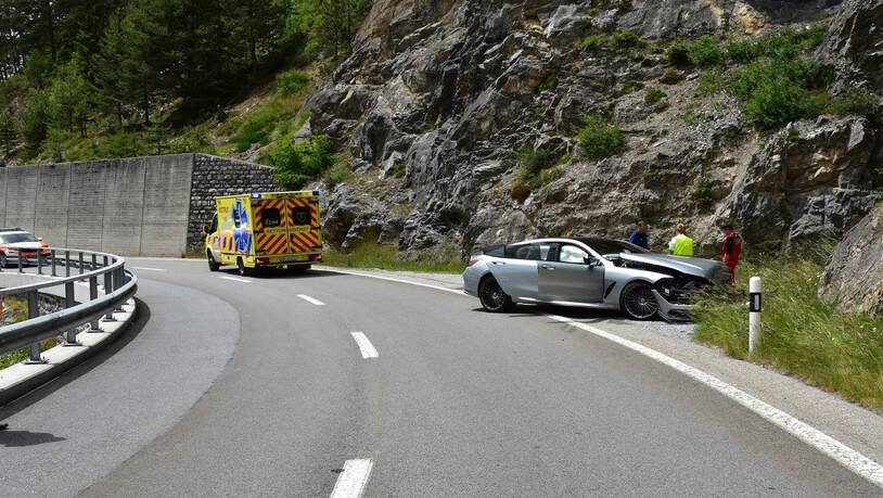 Zwischen Schmitten und Wiesen kam es zu einem Unfall.