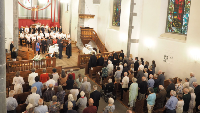 Gut besucht: Am Sonntag hat in der Churer Martinskirche die Aufnahmefeier in die Reformierte Kirche Graubünden stattgefunden. Rund 250 Personen haben den Gottesdienst besucht.