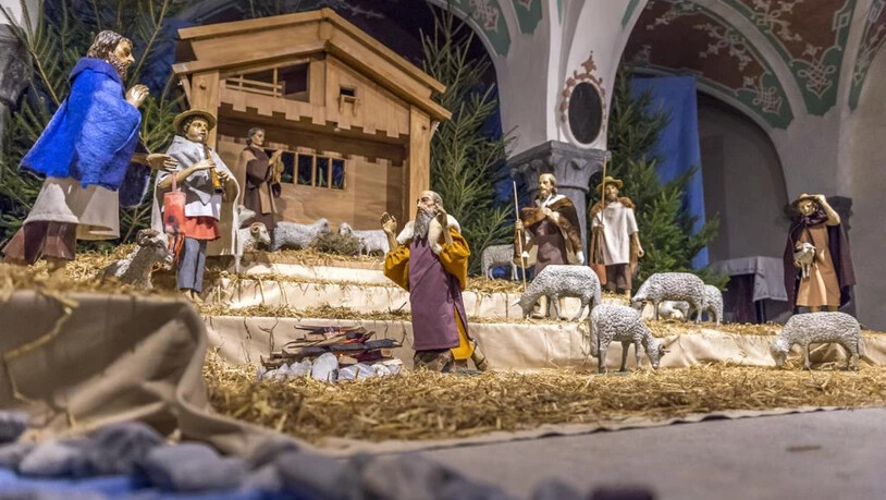 Weihnachtskrippe Kathedrale