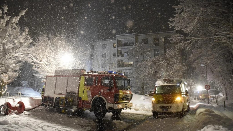 Wohnungsbrand in Chur