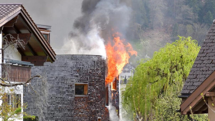 Trotz Hausbrand am Meierweg in Chur: 2018 gab es weniger Brandschäden als erwartet.