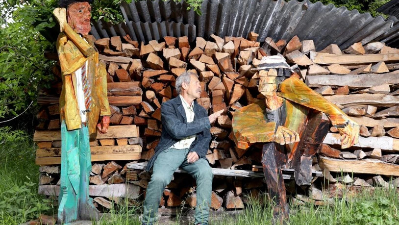 Atelierbesuch Peter Leisinger