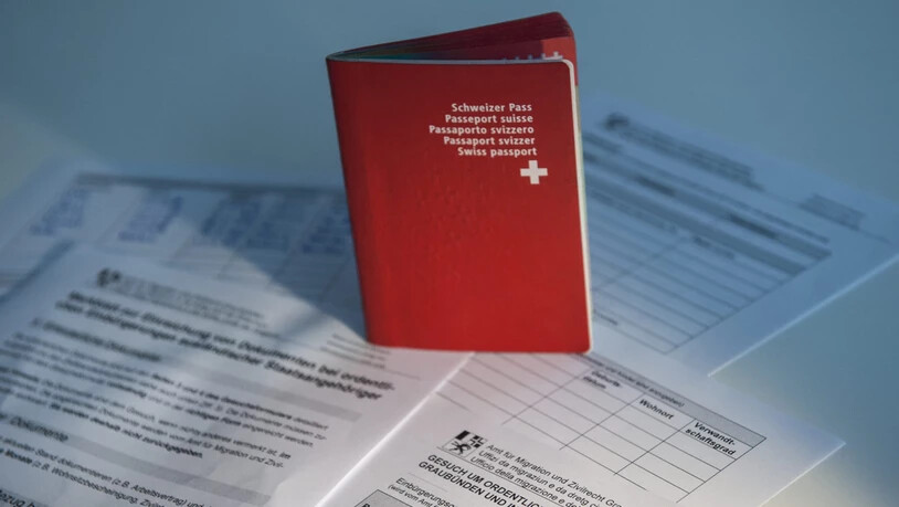 Einbuergerung Formulare ausfuellen Schweizer Pass