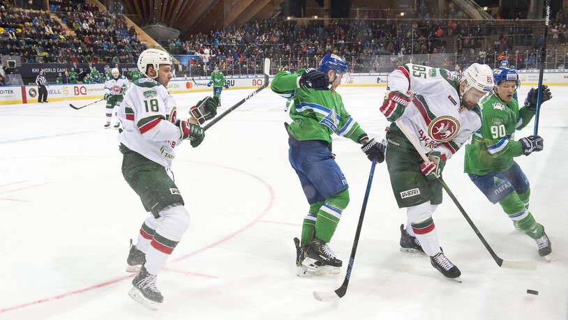 Die grosse Wertschöpfung aus Eishockeyspielen - hier ein Spiel der KHL World Games in der Davoser Eishalle – entfällt diesen Winter. Philipp Wilhelm fordert darum unter anderem für den HCD finanzielle Unterstützung.