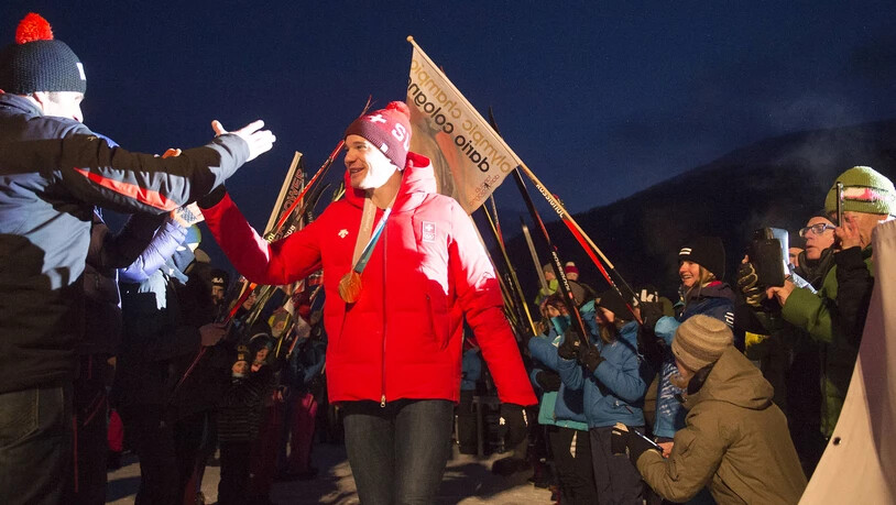 Dario Cologna Davos Feier